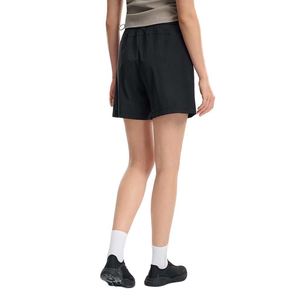 Fila Женские повседневные шорты для фитнеса, однотонные, эластичные, со средней посадкой, A11W621804F-BK