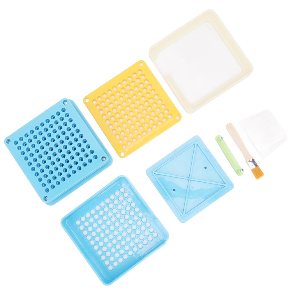 Медицинский лоток для заполнения капсул 100 отверстий Машина для заполнения капсул Инструмент для заполнения капсул Ручная капсула