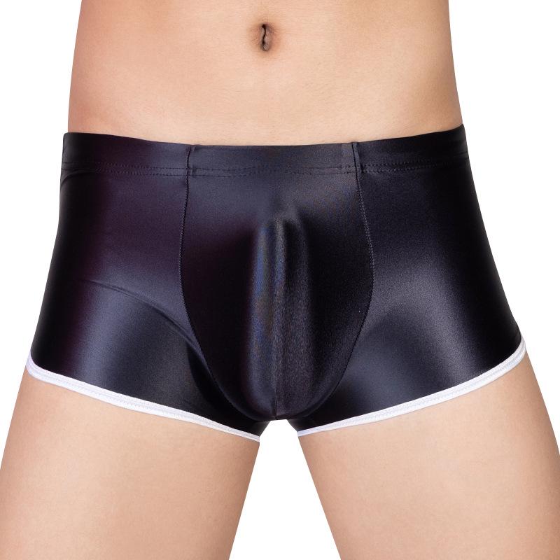 Соблазн Похоти Европейские и Американские Молодежные Спортивные Шорты Высокой Эластичности Шелковисто-Гладкие