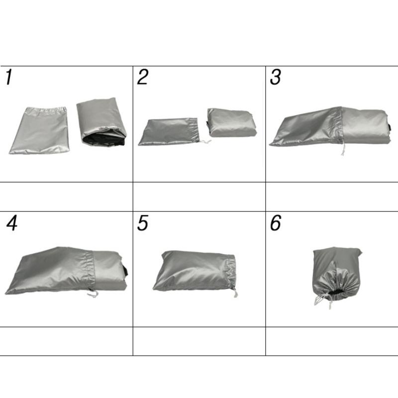 Уличный водонепроницаемый чехол для мотоцикла, всесезонный водонепроницаемый пылезащитный УФ-защитный чехол для мотоцикла, универсальный дождевик