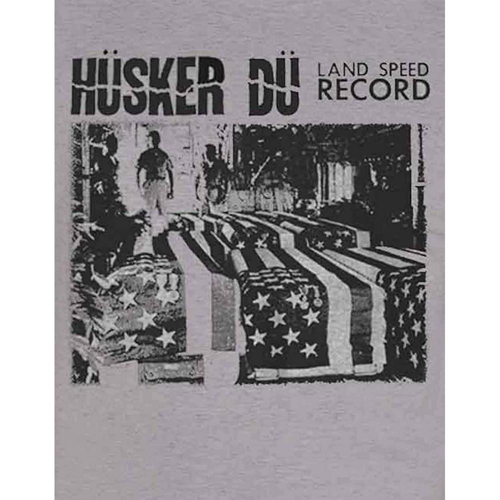 HÃ¼sker DÃ¼ Унисекс Взрослая футболка Рекорд скорости на суше
