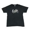 Винтажная футболка Korn Черная Y2K Тур Концерт Метал-группа Футболка с принтом Музыкальный мерч Графическая 90-е Унисекс Футболка