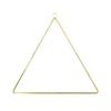 Hanging Decoration - CTOP - Triangle - Golden - 25 X 31 Cm - Metal