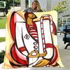 1pc Blanket Kappa Alpha Psi logo3 Print Design, Lightweight Blanket for Sofa, Bed- Soft &Warm, Gift for All Seasons like Christmas, Halloween