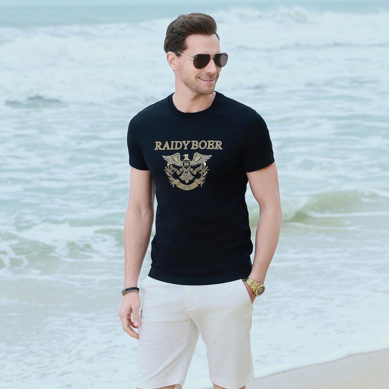 Men's Hot Diamond Short-sleeved T-shirt