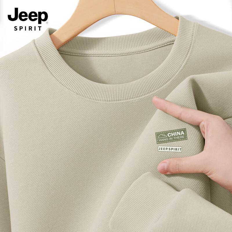 JEEP SPIRIT Мужской повседневный пуловер-свитшот 2025