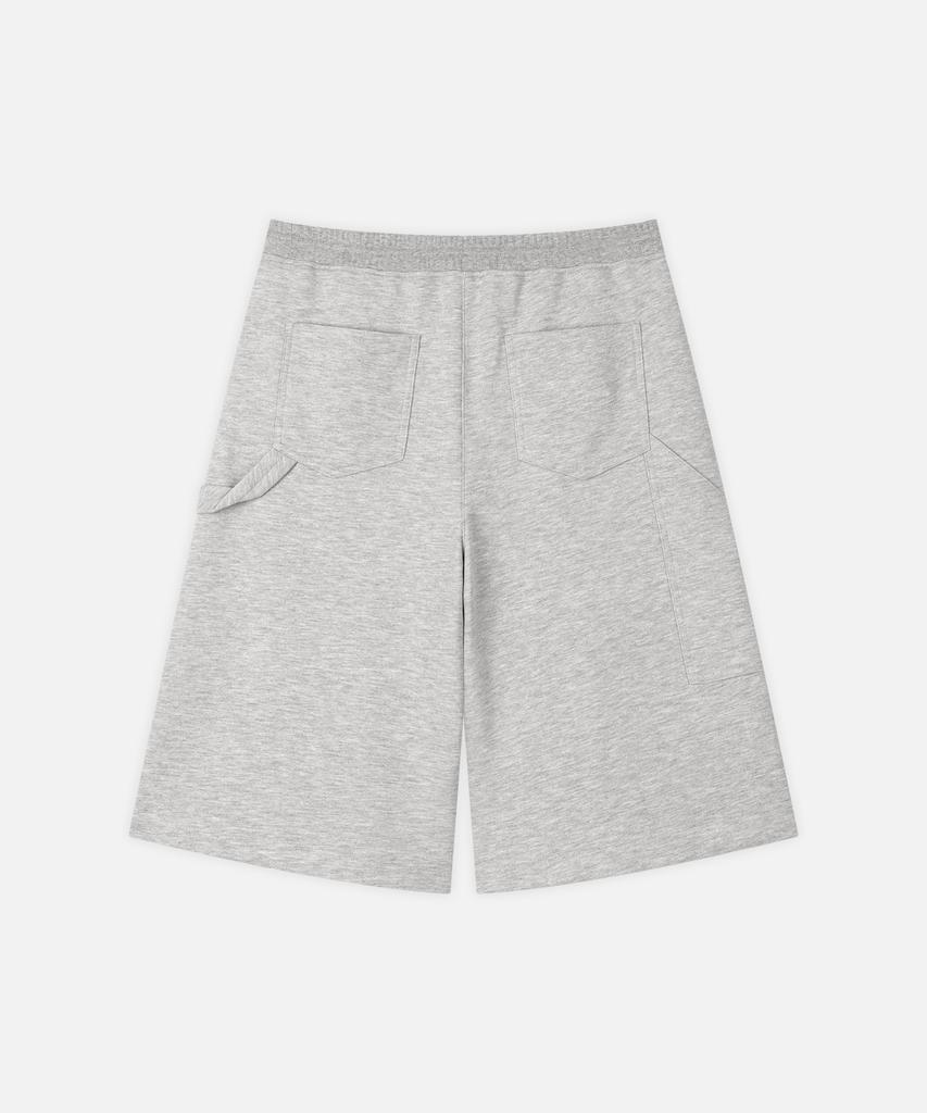 DRAW FIT Robust Long Bermuda Sweatpants [M.Grey]