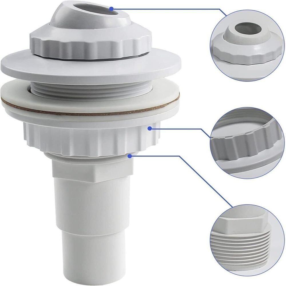 32/38mm Adjustable SPA Jet Nozzle Swimming Pool Nozzle Eyeball Water Outlet Return Inlet Nozzle