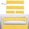 4Pcs/Set Crib Rail Covers Protect Your Baby's Crib Prevent Collisions Solid Color Heightened Crib Rail Covers