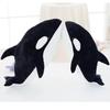 (Bidason) Plush Killer Whale Body Pillow, Whale Body Pillow, Lumbar Pillow, Cushion, Sleeping Toy, Whale Body Pillow