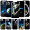 Земля, Звезды, Космос Чехол для телефона для Apple Iphone 12 13 Mini 14 15 Pro 17 Pro Max Air 11 16E 16 Plus Прозрачная крышка-оболочка T