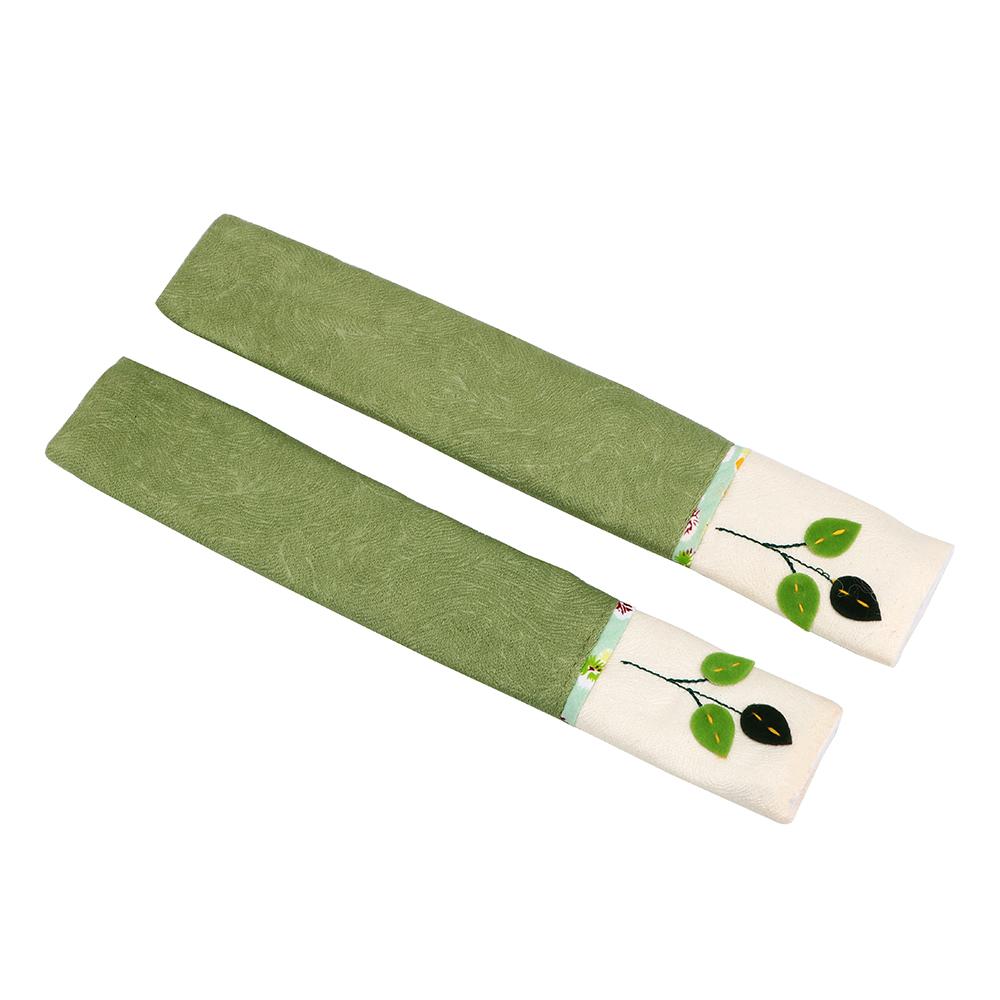 Кухонная техника 1 пара ручек для дверцы духовки, защитные перчатки для защиты от скольжения, чехол для ручки двери холодильника из хлопка