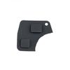 Car Key Fob Case Shell with TOY41 Uncut Blade and Rubber Button Pad Fit for Toyota Yaris