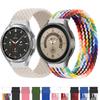 20 мм 22 мм ремешок для Samsung Galaxy watch 6 7 4 5 pro active 2 Gear S3 плетеный браслет solo loop ремешок Huawei watch GT 2 3