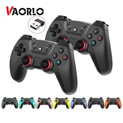 VAORLO Беспроводной двойной игровой контроллер для телефона Linux/Android для игровой приставки, игровая приставка для ПК, Smart TV Box, 2,4G, геймпад, джойстик