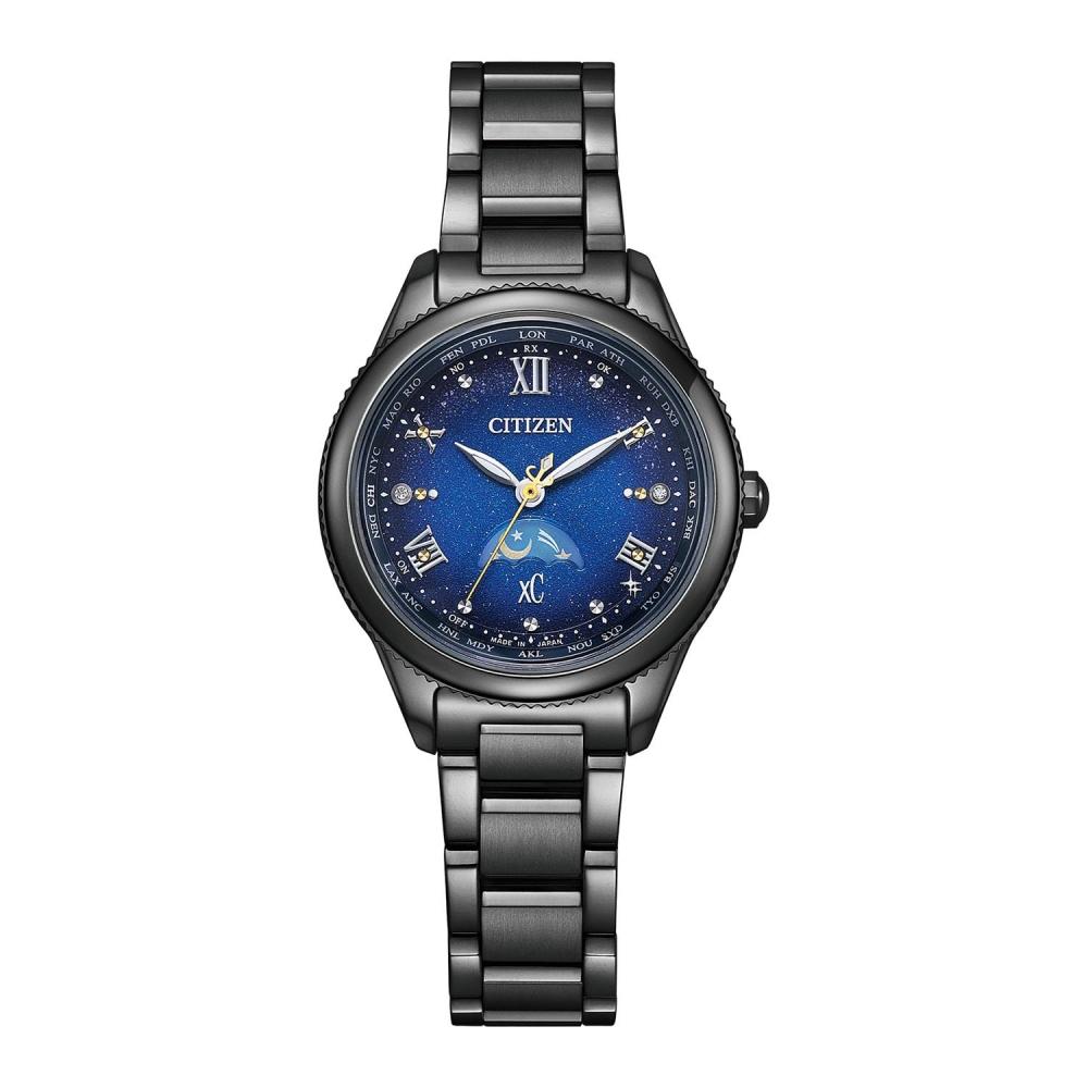 [Citizen] Cross Sea Limited Pair Watch YOZORA COLLECTION Waterproof EE1007-75L Women's Black