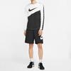 Nike Гибридные тканые тренировочные шорты с большим логотипом мужские черные CJ4441-010