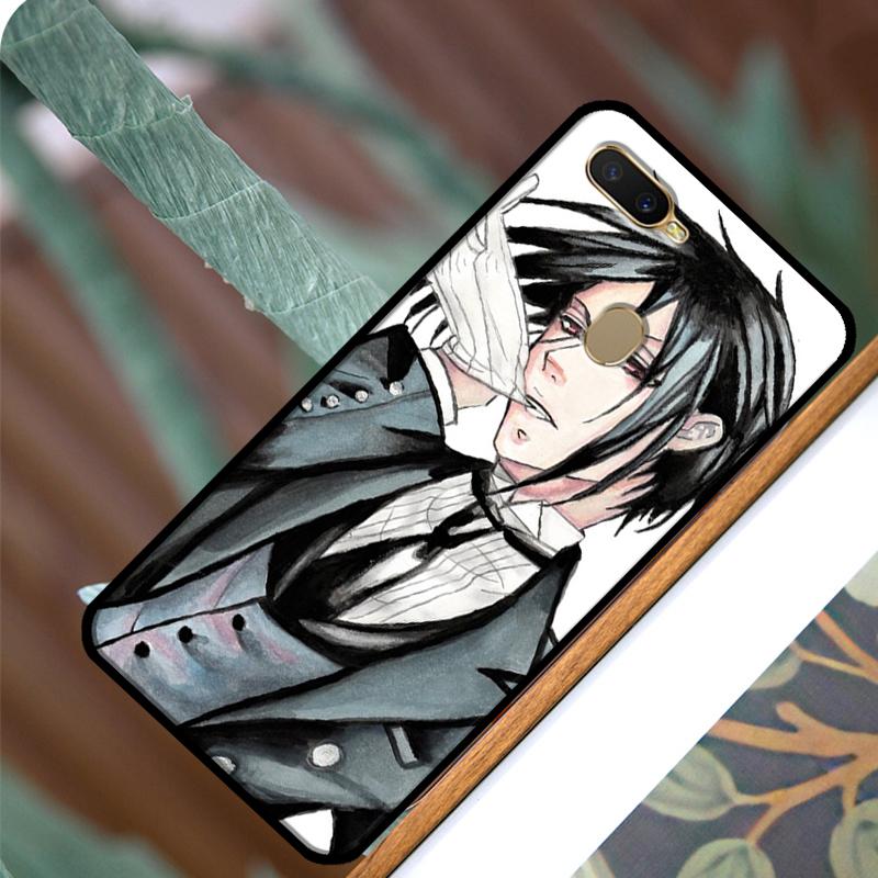 Чехол Sebastian Black Butler Kuroshitsuji для OPPO A74 A54 A94, чехол для OPPO A31 A53 A53S A5 A9 2020 A5S A15 A83 A91 A52 A72