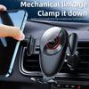 Универсальный автомобильный держатель телефона, механический кронштейн, автомобильный держатель телефона, механический индукционный автомобильный держатель, подходящий для вентиляционных отверстий
