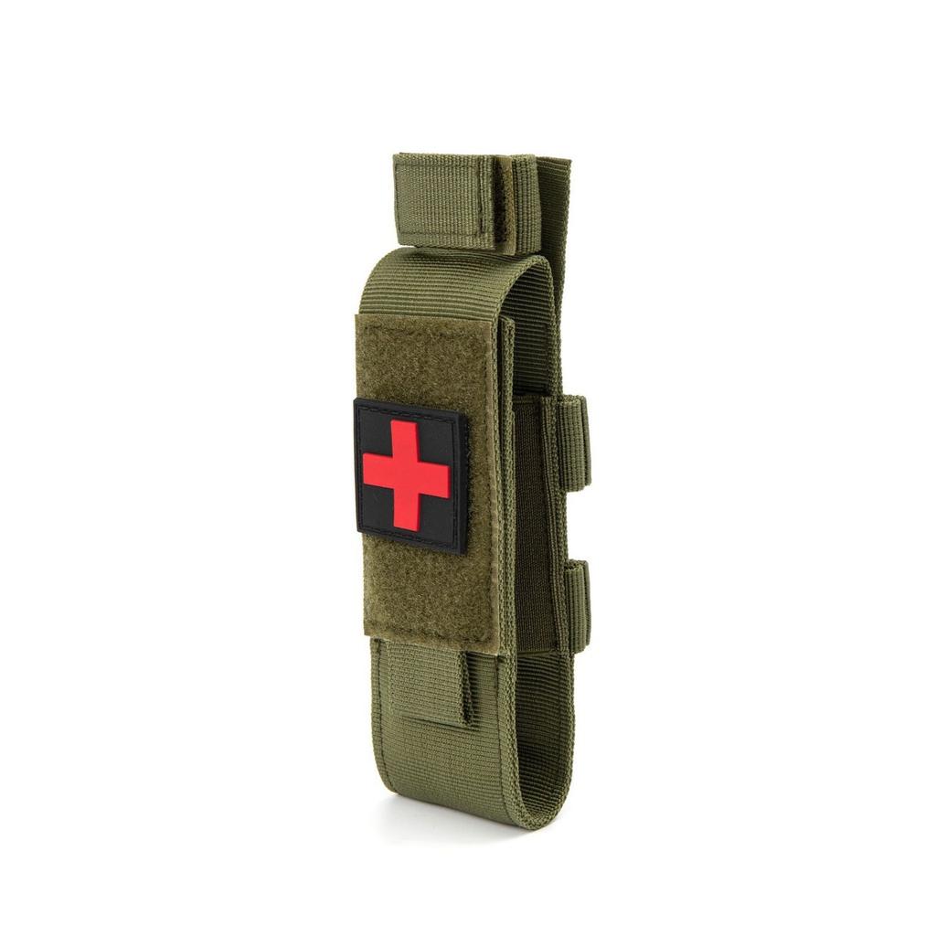 Outdoor Emergency Tourniquet Nylon Tactical Cat First Aid Tourniquet Pouch Outdoor Hunting Knife Holster Medical Scissor Packs