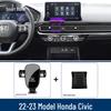 Совместимый держатель для телефона для Honda Civic (2016-2023) 9-е, 10-е, 11-е поколение – Кронштейн для навигации.