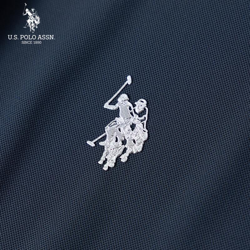 U.S. Polo Assn. Мужская быстросохнущая рубашка-поло из ледяного шелка