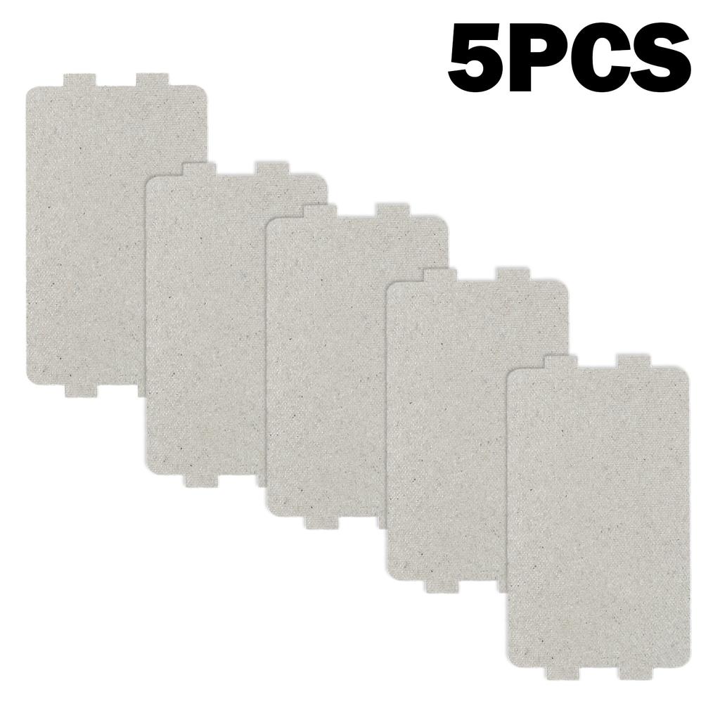 5Pcs Universal Microwave Oven Mica Plate 116x65mm Mica Sheet For Midea Microwave Oven Toaster Hair Dryer Warmer
