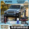 Outstanding Dust and Water Resistance Suitable for Rain Snow Mud Scenarios LED HEADLIGHT For Jeep Gladiator
