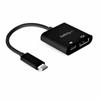 Адаптер Startech-USB C — DisplayPort Startech CDP2DP14UCPB, черный