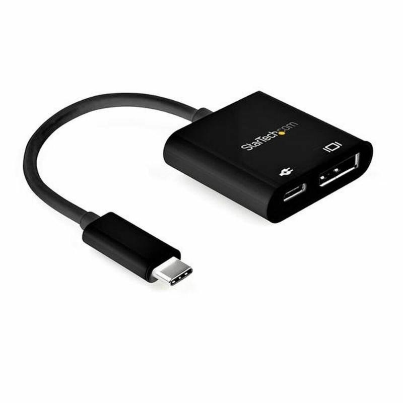 Startech-Adaptador USB C a DisplayPort Startech CDP2DP14UCPB Negro