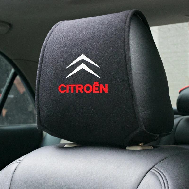 Для Citroen C4 C3 C5 C1 C2 Berlingo C-Elysee C4-Picasso Чехол на подголовник автомобиля Подушка для головы на сиденье Чехол на подголовник для шеи Автостайлинг