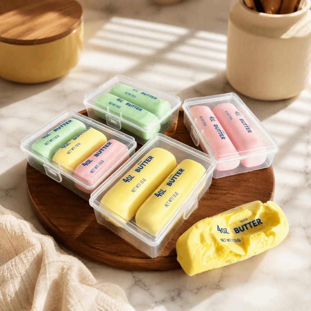 Wax Coating Crunchy Butter Stick Sound Crispy Butter Bar Toy Butter Stick Squishy Children Gifts