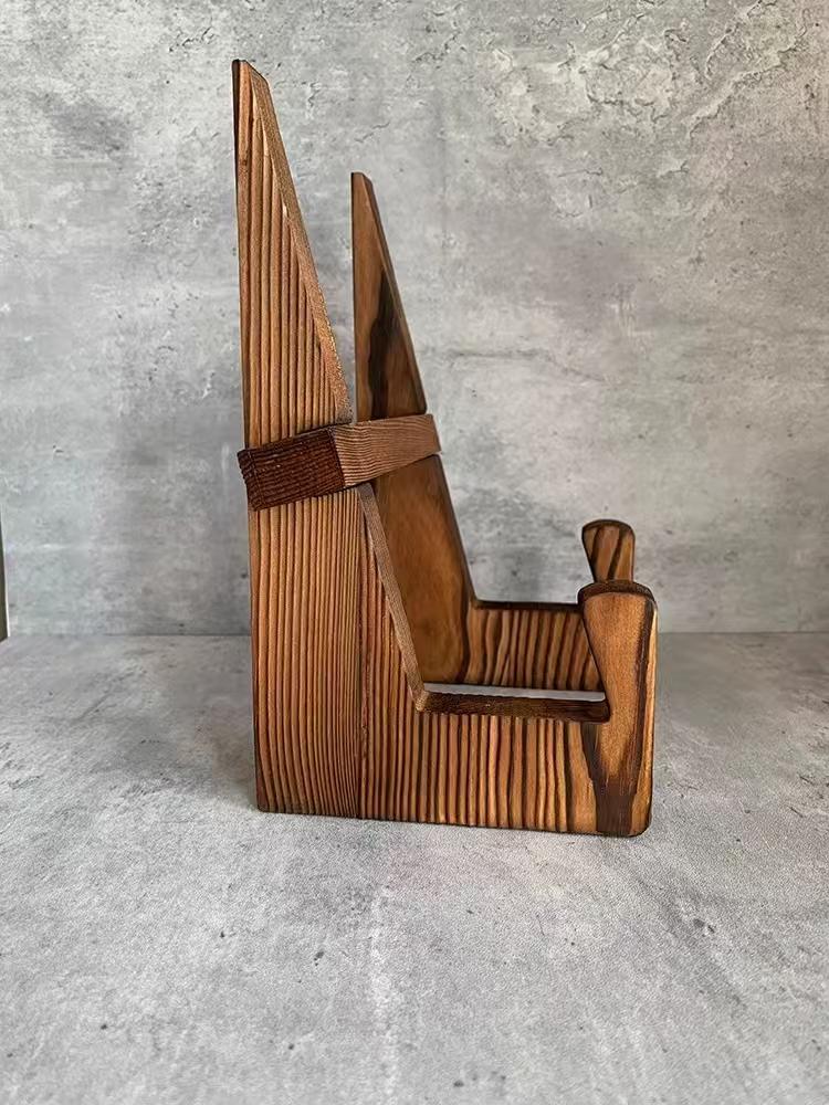 Solid Wood Desktop Picture Frame & Album Display Stand