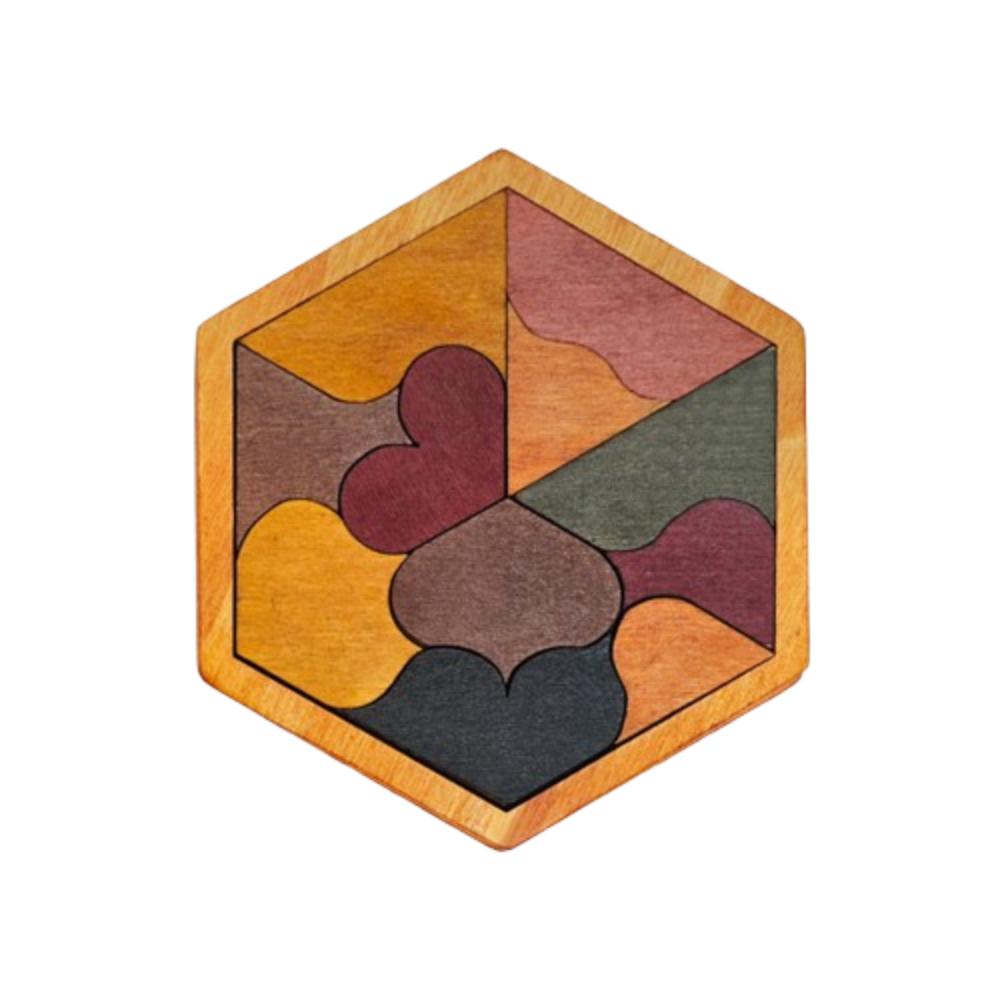 Challenges Wooden Tangram Puzzle Interactive Jigsaw Puzzle Board Boys Girls