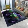 3D Monster Jam Мультяшный ковер-ковер с монстр-траком для дома, гостиной, спальни, дивана, придверный коврик, декор, детский ковер, нескользящий коврик для пола