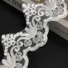 Decorative Strip Flower Book White Car Bone Lace Barcode Lace Wedding Dress Headgear Head Jewelry Clothing Accessories Fabric