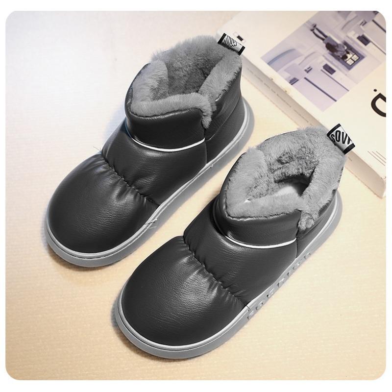 Новые водонепроницаемые женские зимние ботинки, зимние нескользящие утолщенные плюшевые ботильоны, женские теплые ботинки с мягкой подошвой и хлопковой подкладкой