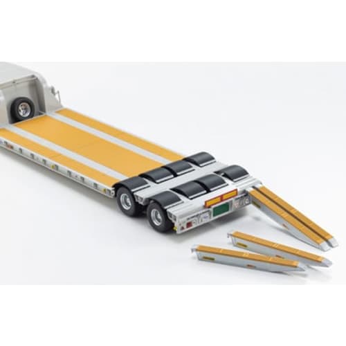Kyosho Original Масштаб 1/43 Полуприцеп для перевозки тяжелой техники Nippon Trex, Серый, Готовое изделие