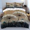 Dandelions and blue gemstones. Bedding sets Duvet cover sets Duvet covers Pillowcases(1 * Duvet Cover 2 * Pillowcases without duvet insert)