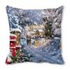 Christmas Themed Pillowcases Car Accessories Office Santa Claus Living Room Sofa Home Pillowcases