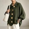 Women S Casual Loose Fit Buttoned Knit Cardigan For Autumn
