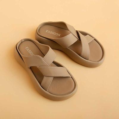 Модные летние легкие белые сандалии для женщин, кроссовки, бежевая обувь, необычные тапочки, для спорта и упражнений, высококачественные товары