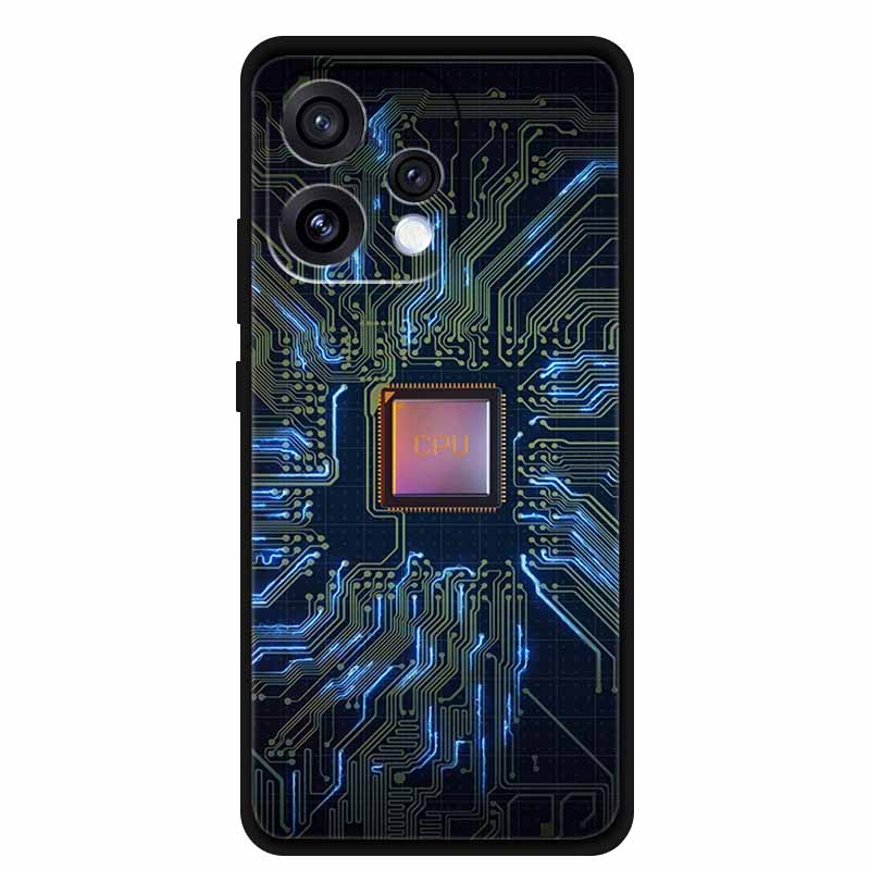 Чехол для Oppo Reno 15c Reno 15 PMD110 Мультяшный Мягкий Силиконовый Защитный Чехол для Телефона на Reno15 Reno15c CPH2825 Роскошный Бампер Coque