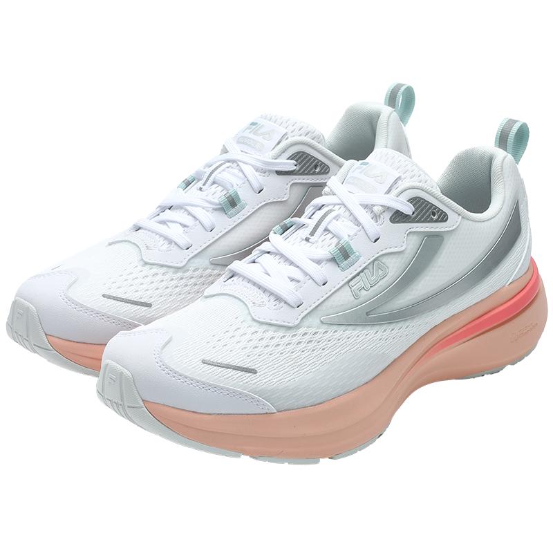 Fila Nuvole 1.0 City Running Fabric Low-Top Running Shoes Women Sneaker White A12W421116FWT