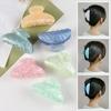Women Hair Clip Candy Color Geometric Shape Hair Claw Large Size Back Head Hair Clamp Hair Accessories