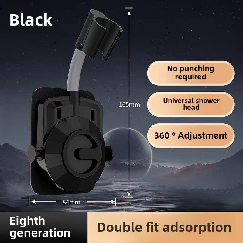 Система для душа в ванной комнате, настенный кронштейн для душевой лейки, регулируемый угловой кронштейн для душевой лейки, установка без сверления, крепление на стену