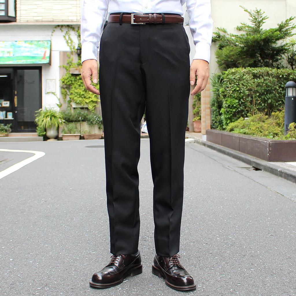 Подшитые эластичные брюки 85 [Citrus Hills] без налога (Талия (внутренний шов 73), черный)