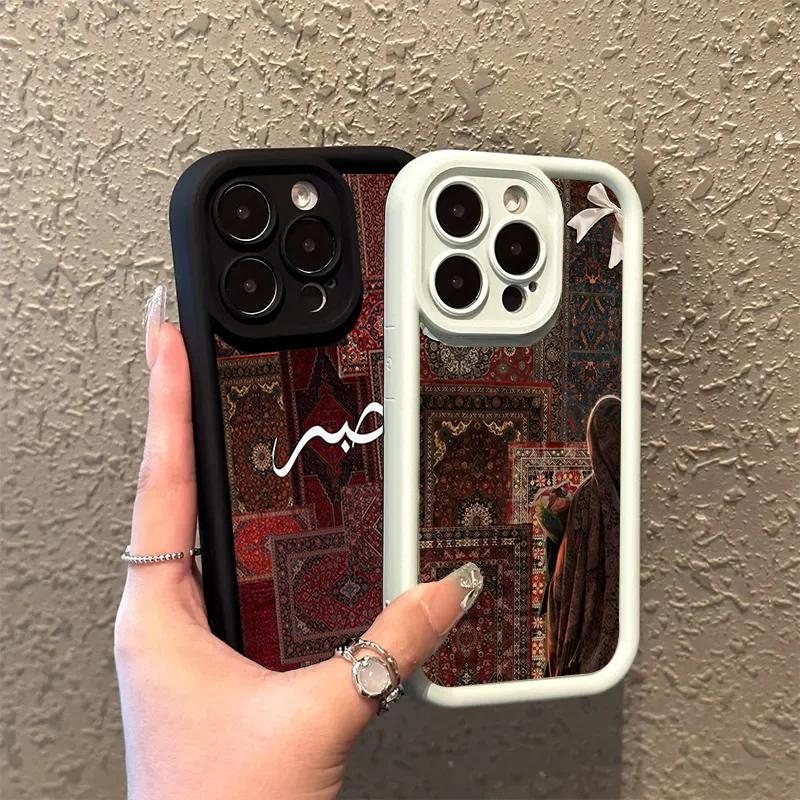 Винтажный персидский ковер Чехол для телефона для Samsung S26 S25 S24 S23 S22 S21 S20 F06 M16 Note 20 FE Plus Ultra 4G 5G Мягкий чехол из ТПУ