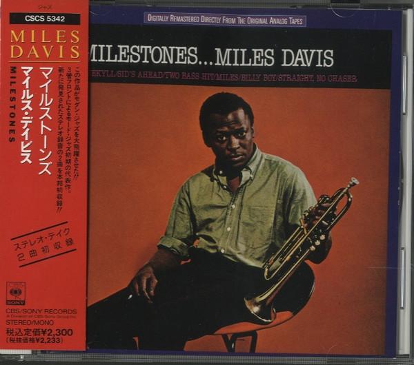 CD MILES DAVIS - Milestones CSCS5342 CBS/Sony Record 1990 Japan Jazz Used