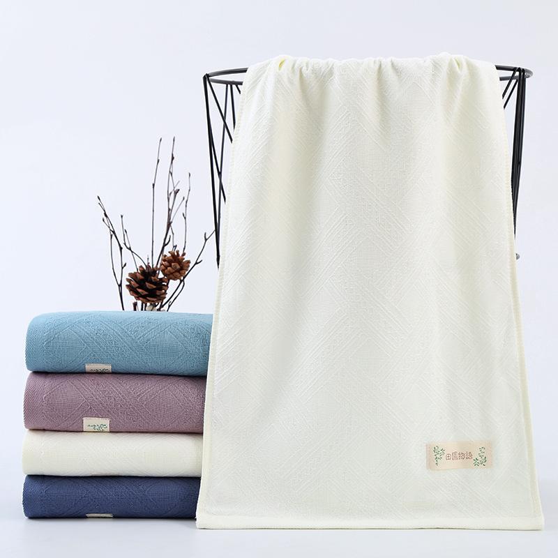 Double-layer gauze towel/bath towel/home fabric/country style absorbent household face towel